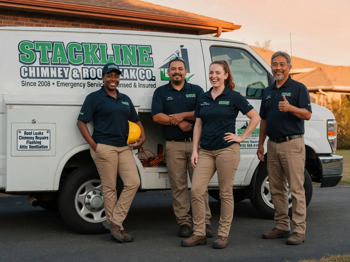 Chimney flashing repair company in Oakham, MA